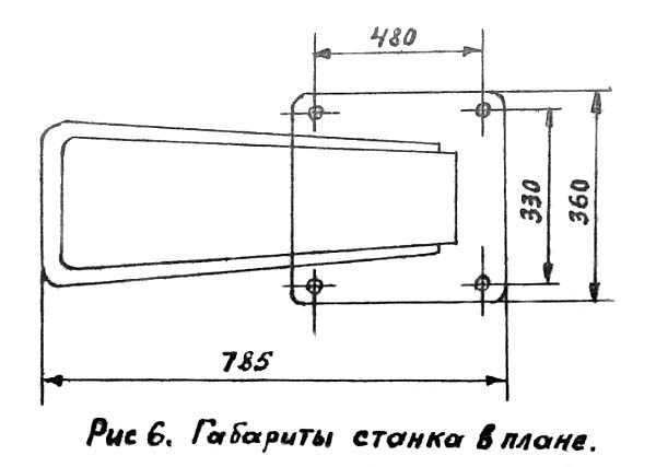 Настановне креслення свердлильного верстата С10Р-15П